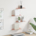 Raft de perete cu raft Pe perete 4 pcs Roz 30 x 9 x 2,5 cm - WALTI WALTI