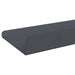 Raft de perete cu raft Pe perete 2 pcs Antracit 30 x 9 x 2,5 cm - WALTI WALTI