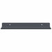 Raft de perete cu raft Pe perete 4 pcs Antracit 30 x 9 x 2,5 cm - WALTI WALTI