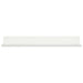 Raft de perete cu raft Pe perete 4 pcs Alb 30 x 9 x 2,5 cm - WALTI WALTI