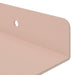 Raft de perete cu raft Pe perete 4 pcs Roz 40 x 9 x 2,5 cm - WALTI WALTI