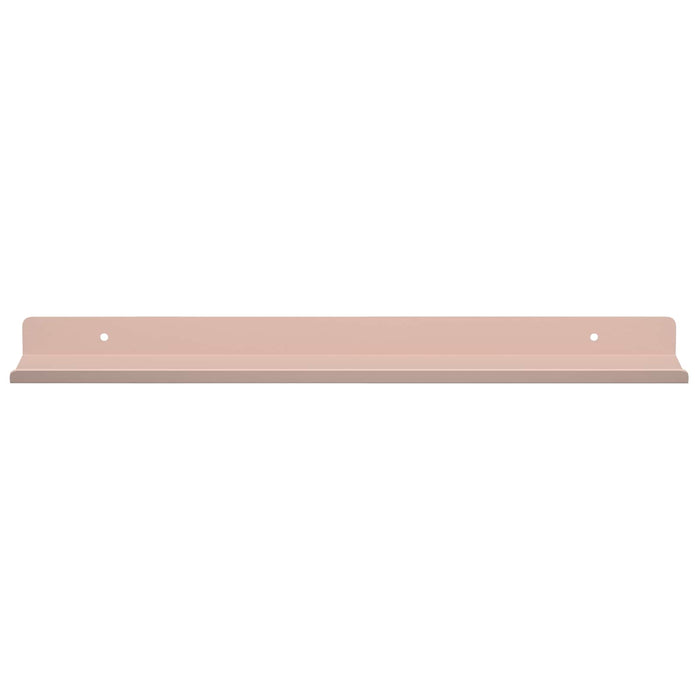 Raft de perete cu raft Pe perete 4 pcs Roz 40 x 9 x 2,5 cm - WALTI WALTI