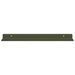 Raft de perete cu raft 2 pcs Verde măsliniu 40 x 9 x 2,5 cm - WALTI WALTI