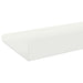 Raft de perete cu raft Pe perete 4 pcs Alb 40 x 9 x 2,5 cm - WALTI WALTI