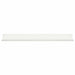 Raft de perete cu raft Pe perete 4 pcs Alb 40 x 9 x 2,5 cm - WALTI WALTI