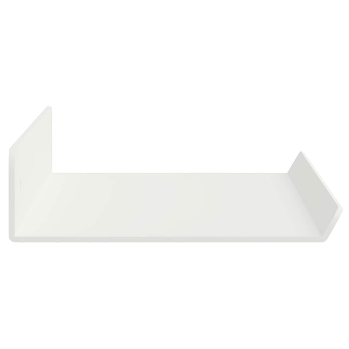 Raft de perete cu raft Pe perete 4 pcs Alb 40 x 9 x 2,5 cm - WALTI WALTI