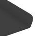 Raft de perete cu raft Pe perete 2 pcs Negru 80 x 9 x 2.5 cm - WALTI WALTI