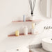 Raft de perete cu raft Pe perete 2 pcs Roz 60 x 9 x 2,5 cm - WALTI WALTI