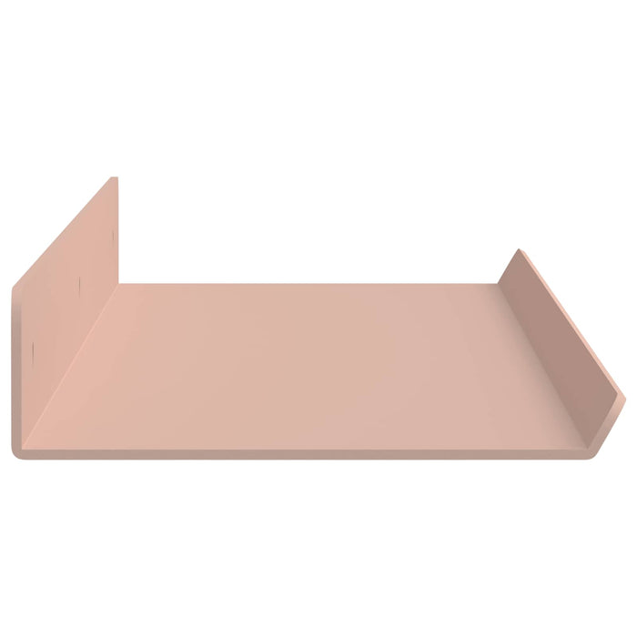 Raft de perete cu raft Pe perete 2 pcs Roz 60 x 9 x 2,5 cm - WALTI WALTI