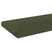 Raft de perete cu raft 2 pcs Verde măsliniu 60 x 9 x 2,5 cm - WALTI WALTI
