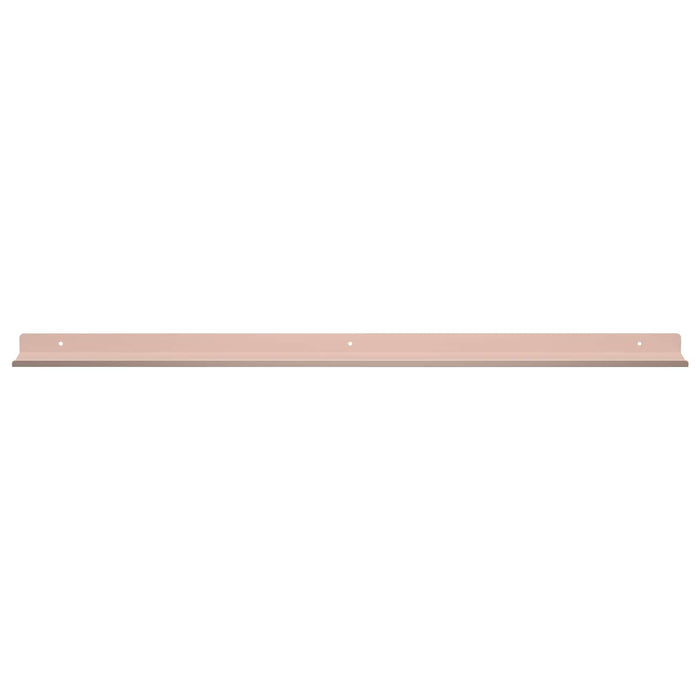 Raft de perete cu raft Pe perete 4 pcs Roz 80 x 9 x 2,5 cm - WALTI WALTI