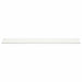 Raft de perete cu raft Pe perete 4 pcs Alb 80 x 9 x 2,5 cm - WALTI WALTI