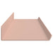 Raft de perete cu raft Pe perete 2 pcs Roz 100 x 9 x 2,5 cm - WALTI WALTI