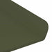 Raft de perete cu raft 4 pcs Verde măsliniu 100 x 9 x 2,5 cm - WALTI WALTI