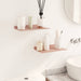 Raft de perete cu raft Pe perete 2 pcs Roz 30 x 18 x 2,5 cm - WALTI WALTI