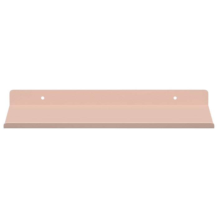 Raft de perete cu raft Pe perete 2 pcs Roz 30 x 18 x 2,5 cm - WALTI WALTI