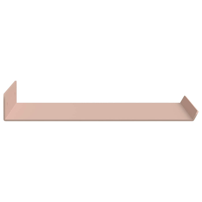 Raft de perete cu raft Pe perete 2 pcs Roz 30 x 18 x 2,5 cm - WALTI WALTI