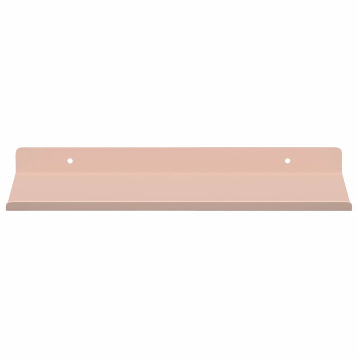 Raft de perete cu raft Pe perete 4 pcs Roz 30 x 18 x 2,5 cm - WALTI WALTI
