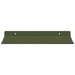Raft de perete cu raft 4 pcs Verde măsliniu 30 x 18 x 2,5 cm - WALTI WALTI