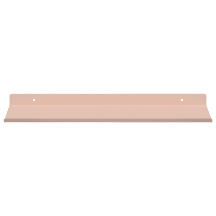 Raft de perete cu raft Pe perete 4 pcs Roz 40 x 18 x 2,5 cm - WALTI WALTI