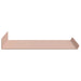 Raft de perete cu raft Pe perete 4 pcs Roz 40 x 18 x 2,5 cm - WALTI WALTI