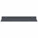 Raft de perete cu raft 2 pcs Antracit 40 x 18 x 2,5 cm - WALTI WALTI