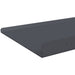 Raft de perete cu raft 4 pcs Antracit 40 x 18 x 2,5 cm - WALTI WALTI