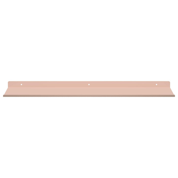 Raft de perete cu raft Pe perete 2 pcs Roz 60 x 18 x 2,5 cm - WALTI WALTI