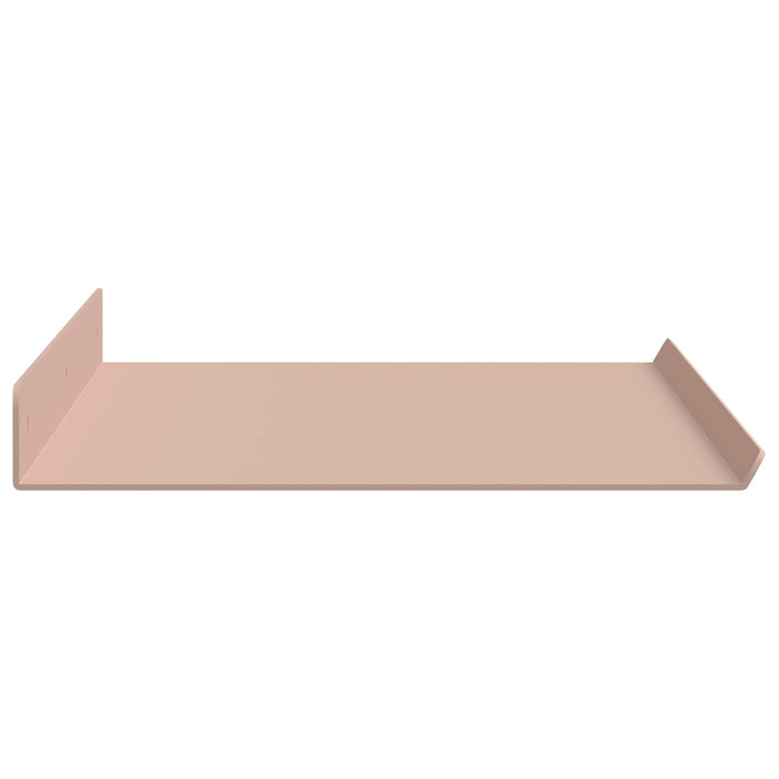 Raft de perete cu raft Pe perete 2 pcs Roz 60 x 18 x 2,5 cm - WALTI WALTI