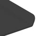 Raft de perete cu raft Pe perete 4 pcs Negru 80 x 18 x 2,5 cm - WALTI WALTI