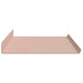 Raft de perete cu raft Pe perete 2 pcs Roz 80 x 18 x 2,5 cm - WALTI WALTI
