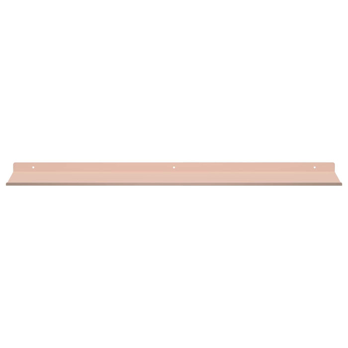Raft de perete cu raft Pe perete 4 pcs Roz 80 x 18 x 2,5 cm - WALTI WALTI