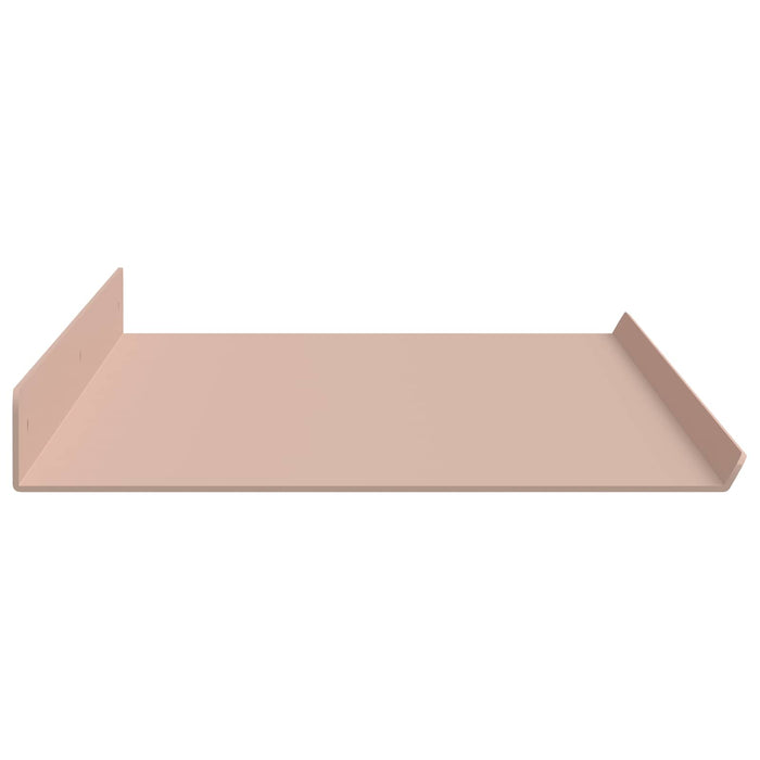 Raft de perete cu raft Pe perete 4 pcs Roz 80 x 18 x 2,5 cm - WALTI WALTI
