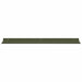 Raft de perete cu raft 4 pcs Verde măsliniu 80 x 18 x 2,5 cm - WALTI WALTI