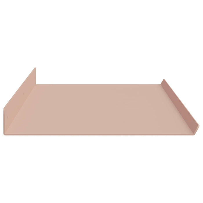 Raft de perete cu raft Pe perete 4 pcs Roz 100 x 18 x 2,5 cm - WALTI WALTI