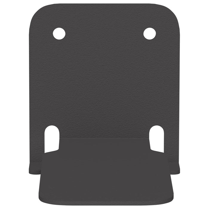 Raft suspendat cu raft Pe perete 8 pcs Negru 6 x 10,8 x 6,6 cm - WALTI WALTI