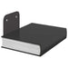 Raft suspendat cu raft Pe perete 8 pcs Negru 6 x 10,8 x 6,6 cm - WALTI WALTI
