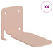 Raft suspendat cu raft Pe perete 4 pcs Roz 6 x 10,8 x 6,6 cm - WALTI WALTI