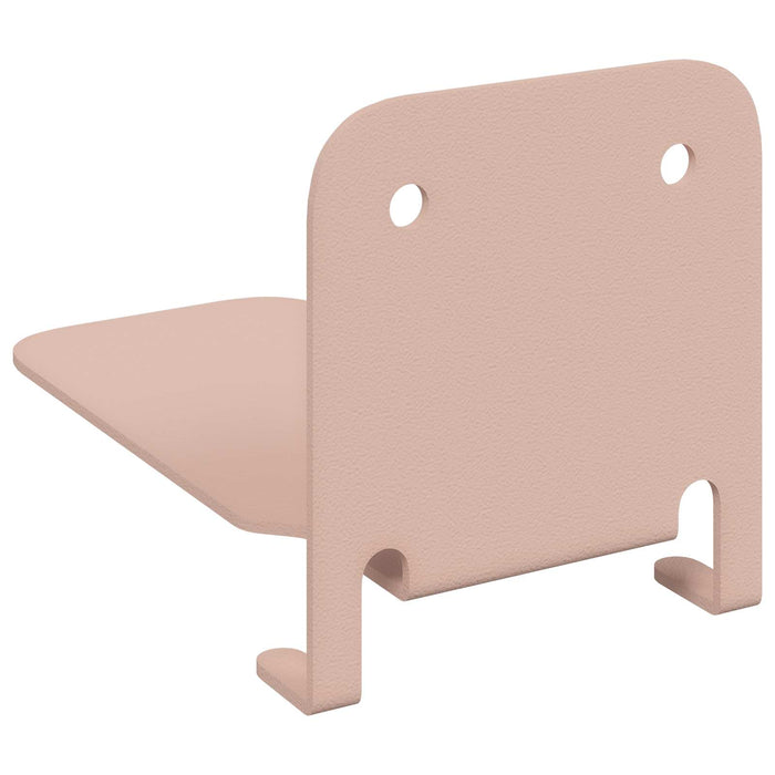 Raft suspendat cu raft Pe perete 4 pcs Roz 6 x 10,8 x 6,6 cm - WALTI WALTI