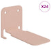 Raft suspendat cu raft Pe perete 24 pcs Roz 6 x 10,8 x 6,6 cm - WALTI WALTI