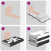 Raft suspendat cu raft Pe perete 24 pcs Roz 6 x 10,8 x 6,6 cm - WALTI WALTI