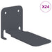 Raft suspendat cu raft 24 pcs Antracit 6 x 10,8 x 6,6 cm - WALTI WALTI