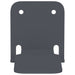 Raft suspendat cu raft 24 pcs Antracit 6 x 10,8 x 6,6 cm - WALTI WALTI