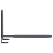 Raft suspendat cu raft 24 pcs Antracit 6 x 10,8 x 6,6 cm - WALTI WALTI