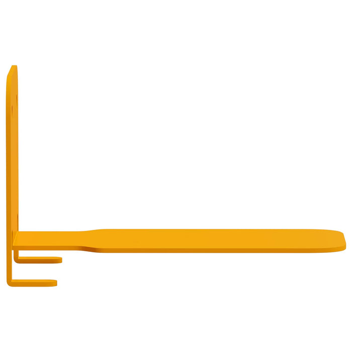 Raft suspendat cu raft 8 pcs Galben muștar 6 x 10,8 x 6,6 cm - WALTI WALTI