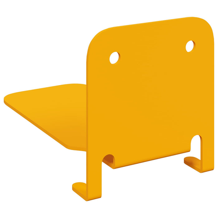 Raft suspendat cu raft 24 pcs Galben muștar 6 x 10,8 x 6,6 cm - WALTI WALTI