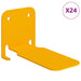 Raft suspendat cu raft 24 pcs Galben muștar 6 x 10,8 x 6,6 cm - WALTI WALTI