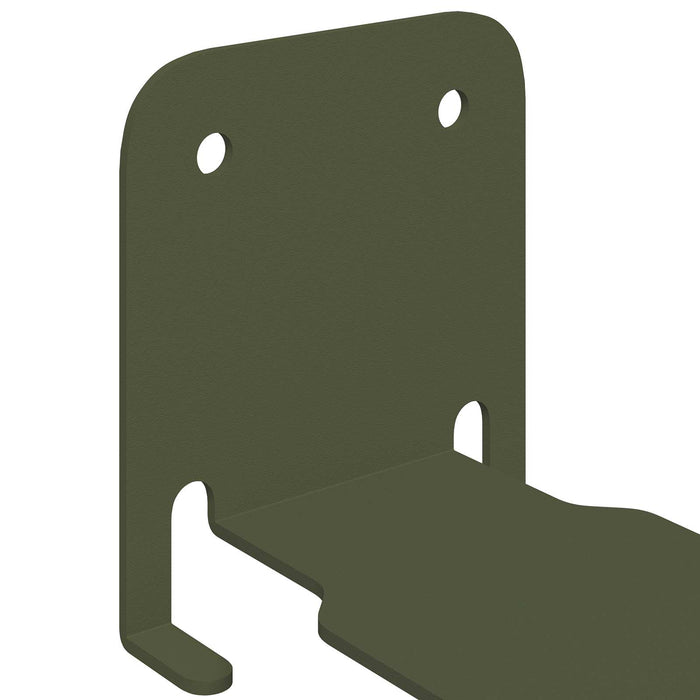 Raft suspendat cu raft 4 pcs Verde măsliniu 6 x 10,8 x 6,6 cm - WALTI WALTI