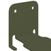 Raft suspendat cu raft 4 pcs Verde măsliniu 6 x 10,8 x 6,6 cm - WALTI WALTI