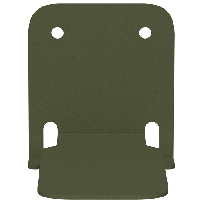 Raft suspendat cu raft 4 pcs Verde măsliniu 6 x 10,8 x 6,6 cm - WALTI WALTI